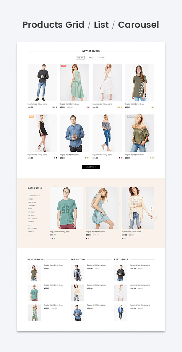 LaParis – Simple Creative Responsive BigCommerce Theme – Stencil Based