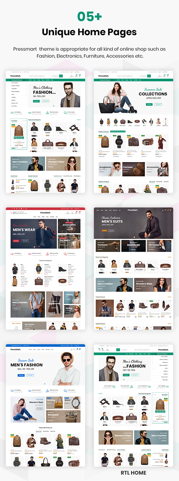 PressMart – Modern Elementor WooCommerce WordPress Theme