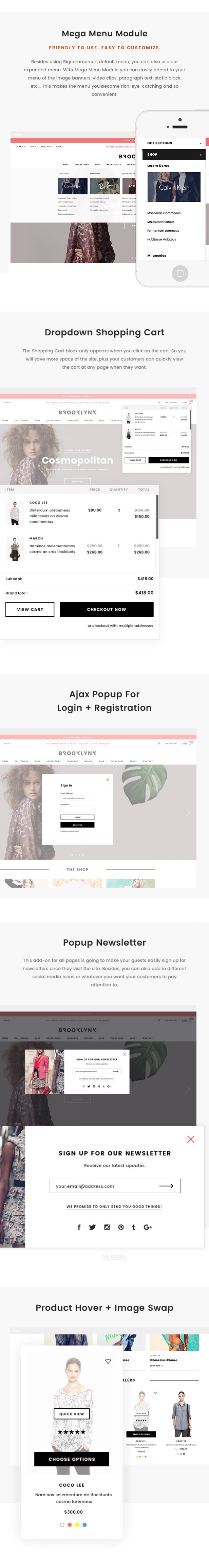 Brooklynk – Fashion BigCommerce Stencil Template