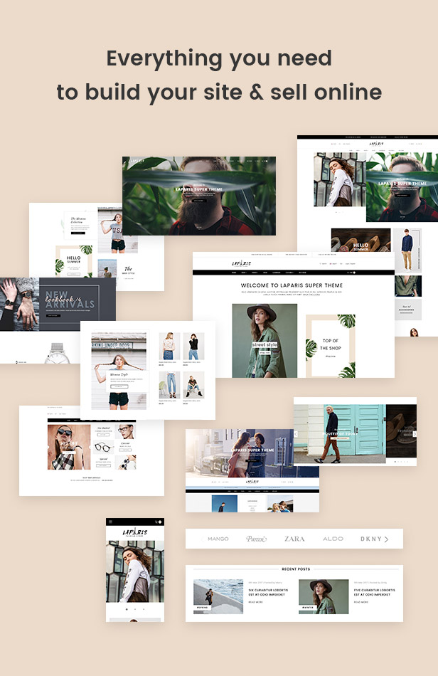 LaParis – Simple Creative Responsive BigCommerce Theme – Stencil Based